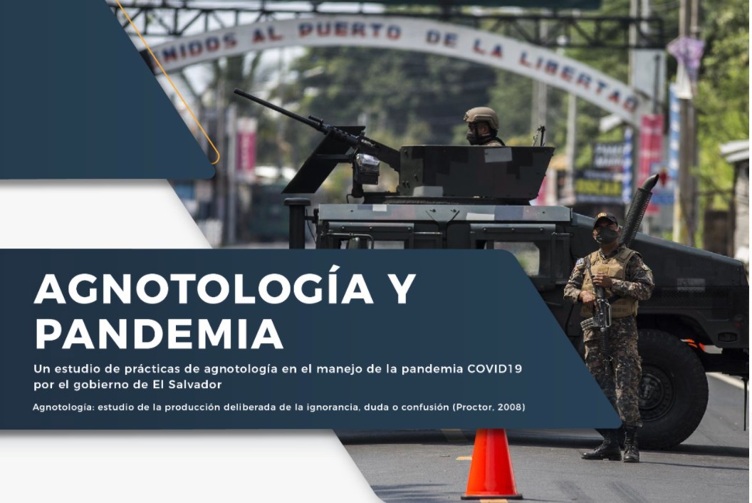 Cover of the study Agnotología y pandemia by Herman Duarte